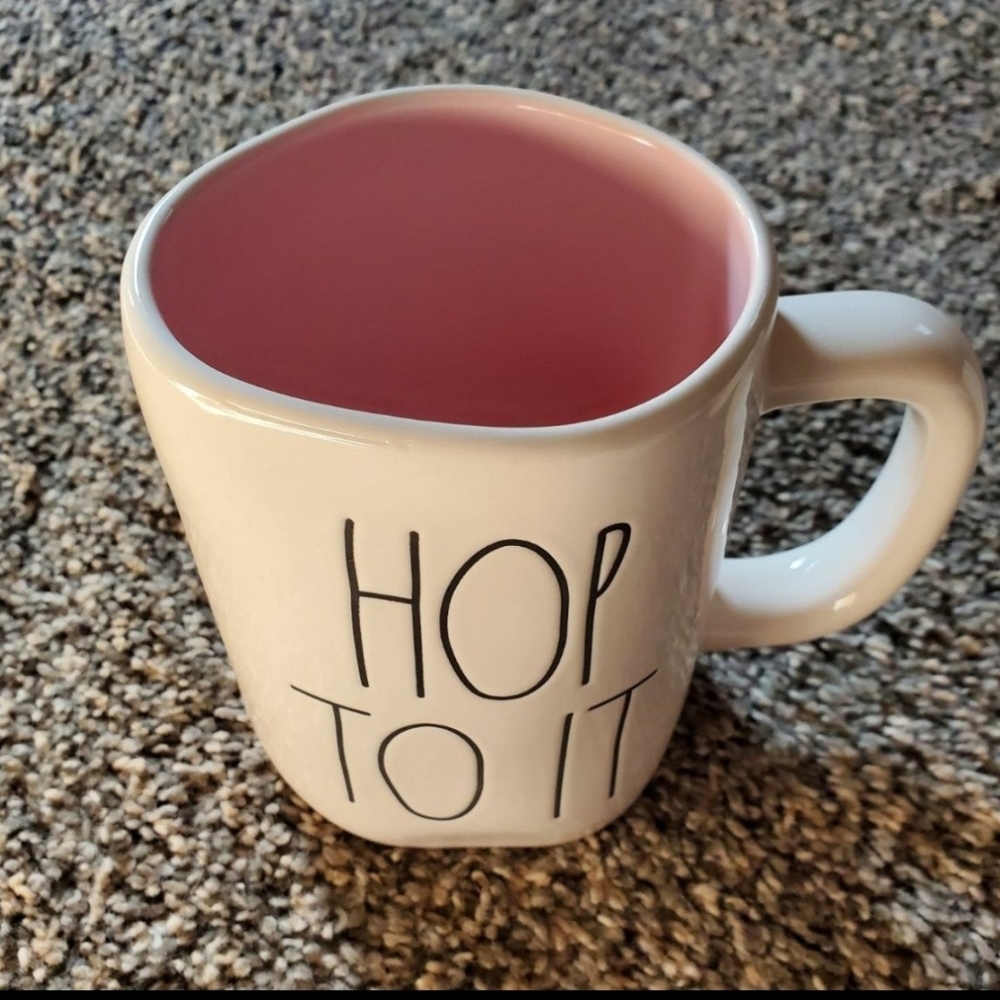 Rae Dunn Hop To It Easter Mug